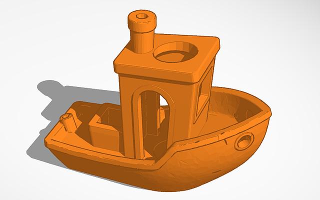 The Beadchy Benchy 3D model thumbnail