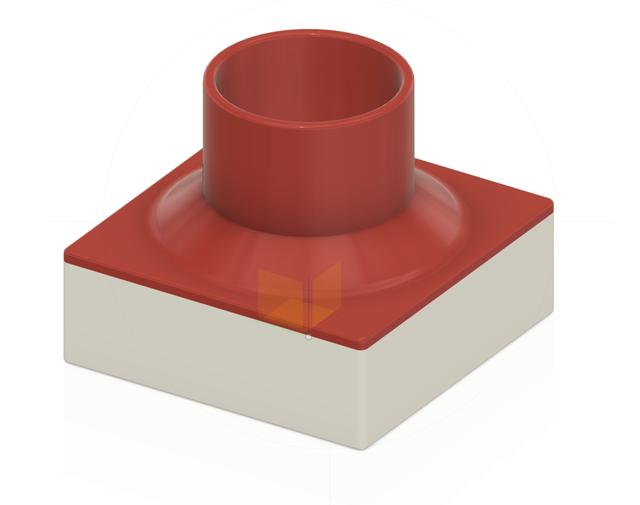 SCT Cooling Fan Adapter 3D model thumbnail
