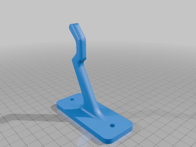 15 minute coat hook 3D model thumbnail