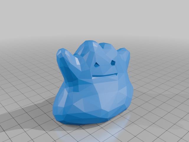 Low Poly Ditto 3D model thumbnail