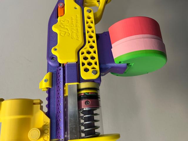 Universal Talon Drum mag 3D model thumbnail