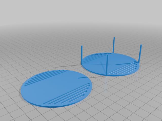 coasters  3D model thumbnail