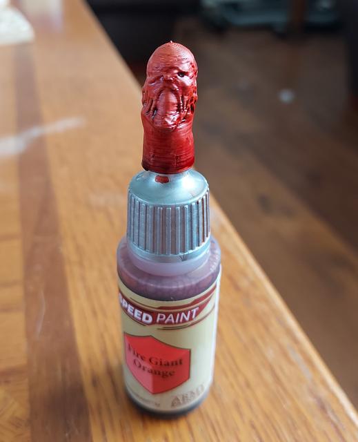 Speedpaint Bottle Swatch - Nemesis 3D model thumbnail