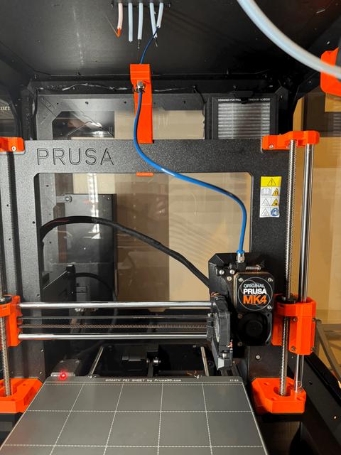 MK4 Filament Guide for connecting PFTE tube to extruder 3D model thumbnail
