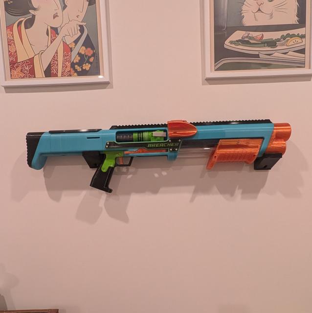 Breacher Wall Mount 3D model thumbnail
