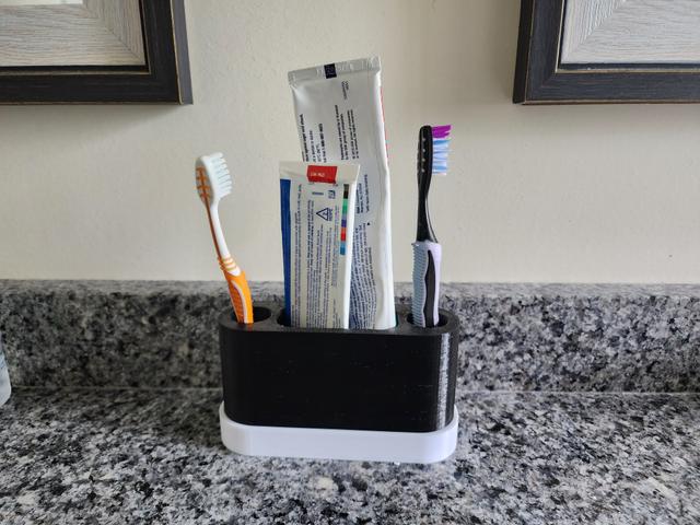 Toothbrush Holder 3D model thumbnail