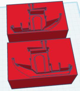Benchy Chocolate Mold 3D model thumbnail