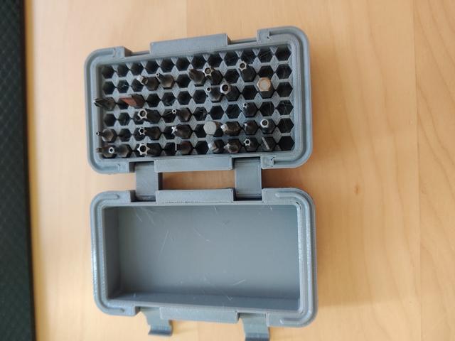Hex bit box 3D model thumbnail