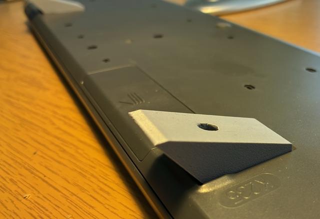 Logitech K235 keyboard spare support feet 3D model thumbnail
