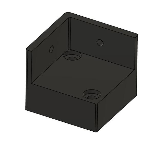 LACK Prusa Enclosure - Part for connect bottom and middle tables together 3D model thumbnail