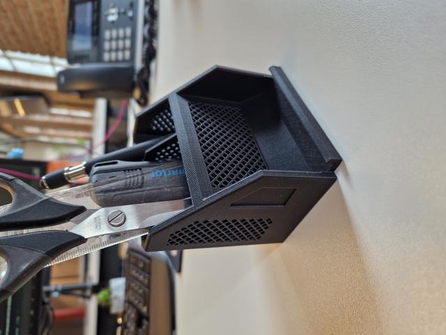 smartphone stand organizer 3D model thumbnail