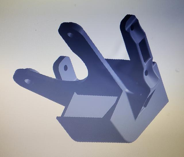 ender_3_v3_se - 5015 Fan duct cooling heatsink 3D model thumbnail