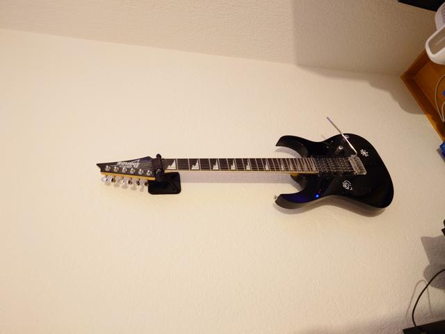 Guitar Wall Mount, VHB tape, 48mm version remix 3D model thumbnail