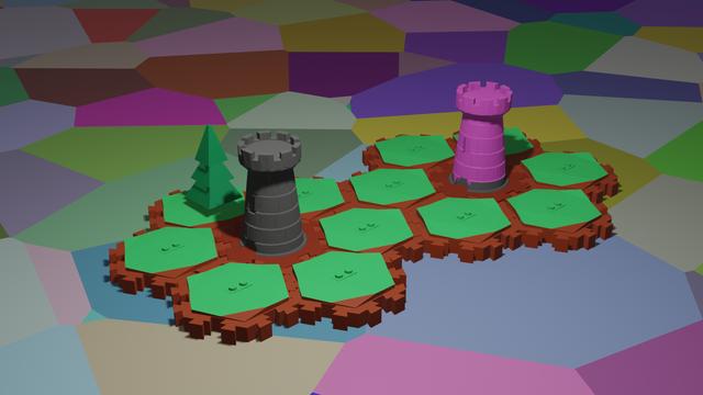 Lego Compatible Capture the Castle with Interlocking Building Blocks 3D model thumbnail