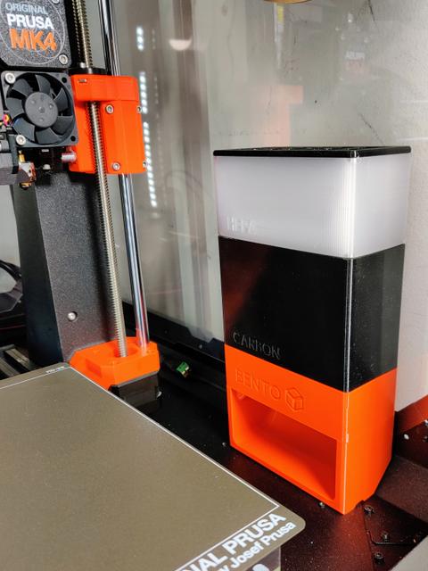BentoBoxV2 Fan Duct For Prusa Enclosure 3D model thumbnail
