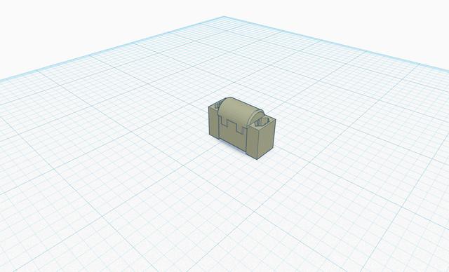 dual sword backpack 3D model thumbnail