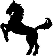 horse drawer handle / poignée de tirroir cheval / Pferd Schubladengriff 3D model thumbnail