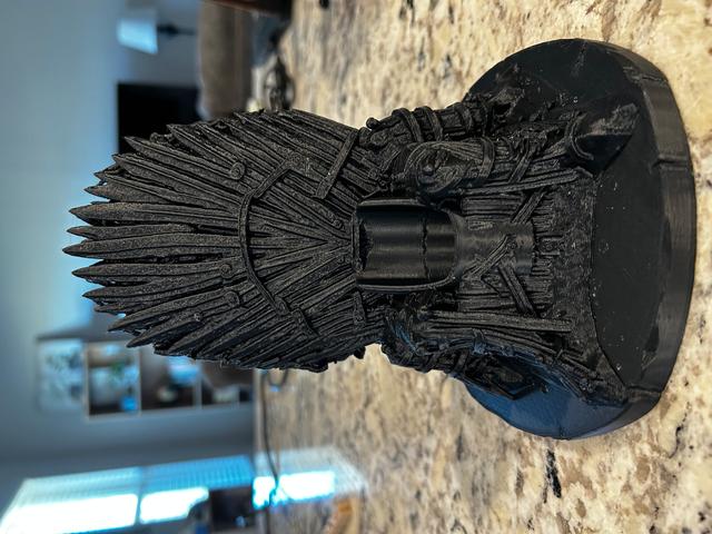 Iron Throne Phillips Oneblade holder 3D model thumbnail