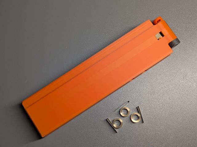 HORIZONTAL Print - DRUM SPRING - Talon Magazine (12,17,20) - shorter feed lips, more compatibility 3D model thumbnail