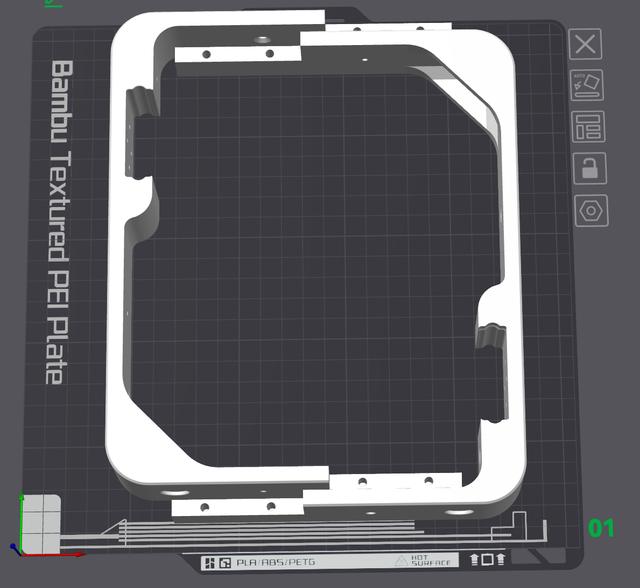 Modular Filament Drawer System - Split Frame 3D model thumbnail