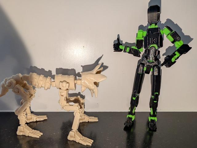 Dummy 13 Demodog 3D model thumbnail