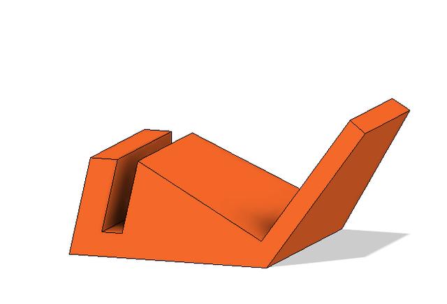 IKEA Lack enclosure door knob 3D model thumbnail