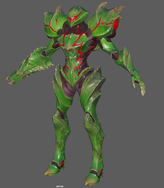 METROID DREAD METROID SUIT for Dummy 13 1.0 3D model thumbnail
