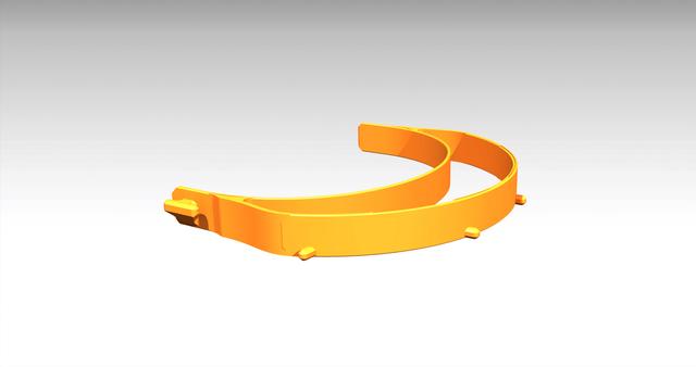 Prusa face shield enhanced 3D model thumbnail