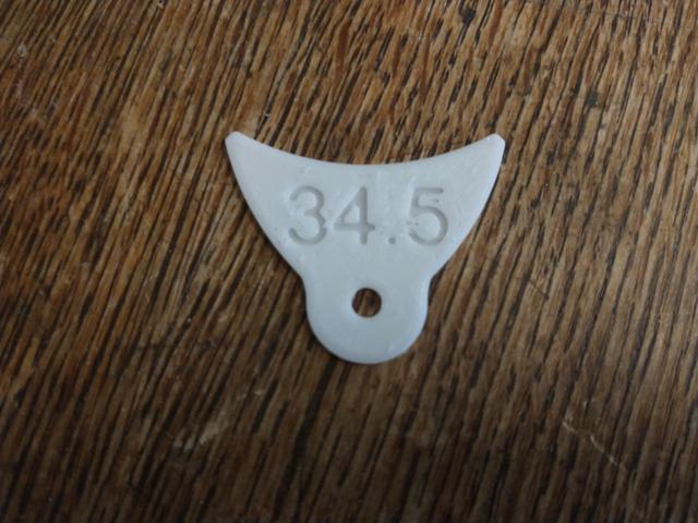 Fractional Metric Radius Gauges 3D model thumbnail