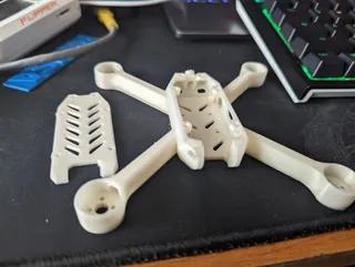 Smoothed Goblin Drone Body 3D model thumbnail