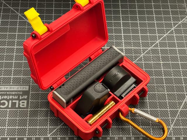 Rugged Box for Dremel Cordless 3 in 1 Digital Laser Measurer HSLM-01 (Bosch Zamo) 3D model thumbnail