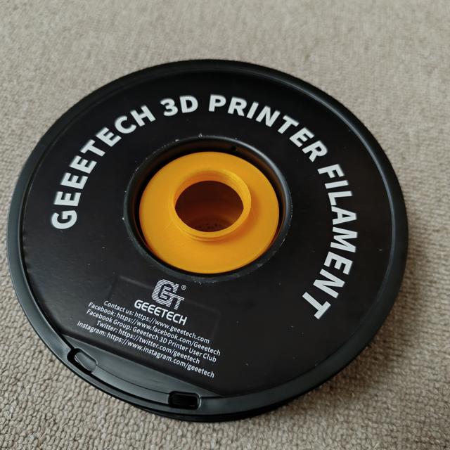 Enlarged SpinCycle (72mm) for 1kg Geeetech Spools 3D model thumbnail