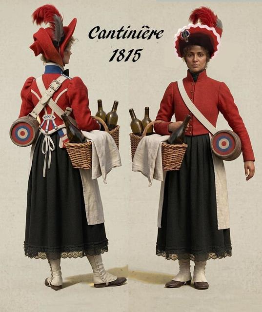 Soldat de l'empire no 61: La cantiniere 3D model thumbnail