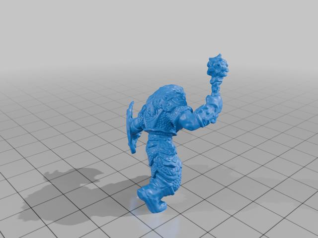 Death Chasers of Thesk Heroscape Proxy 3D model thumbnail