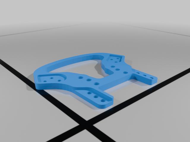 XTM Front Suspension Tower 3D model thumbnail