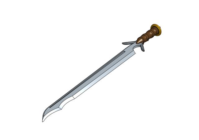 Personal Sword 3D model thumbnail