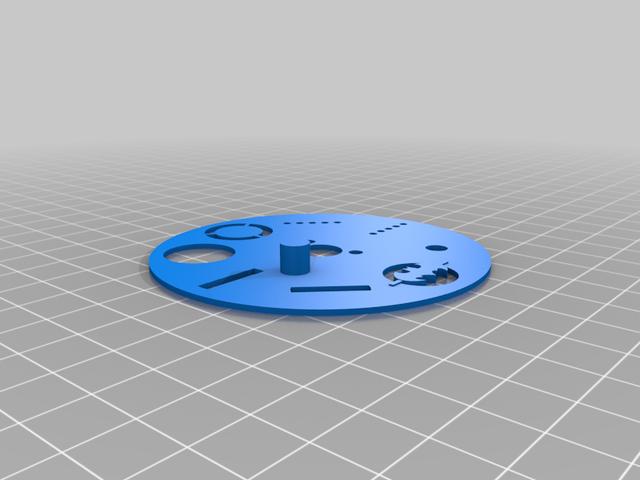Batman Gobo Wheel  3D model thumbnail