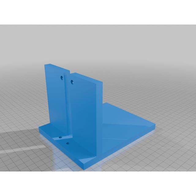 creality filament weigh unit bracket -holder-thingy  3D model thumbnail