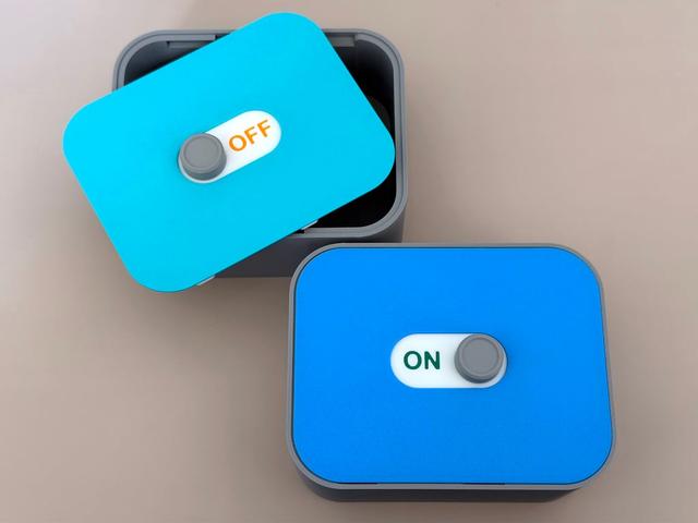 Toggle Lock Box 3D model thumbnail