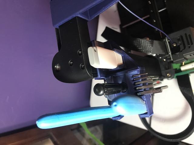 Ender 3 v3 KE/SE tool holder - Left side 3D model thumbnail