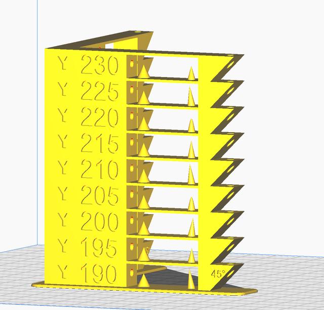All-In-One Ghosting/Ringing Temperature Tower PLA 190-230 C 3D model thumbnail