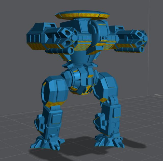 Rifleman RFL-X3 Muse Wind  3D model thumbnail
