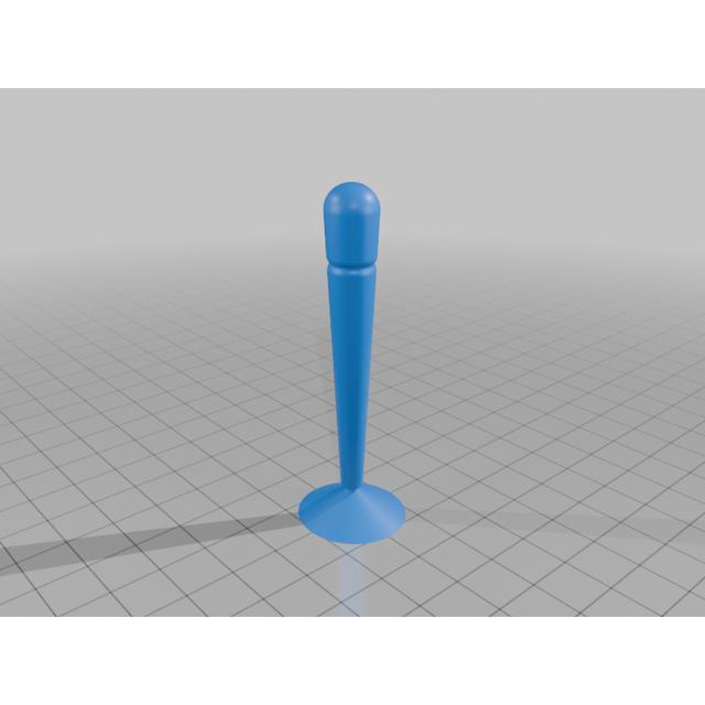 Micropod Speaker Leg 3D model thumbnail