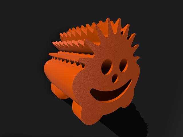 hedgehog / jeżyk 3D model thumbnail