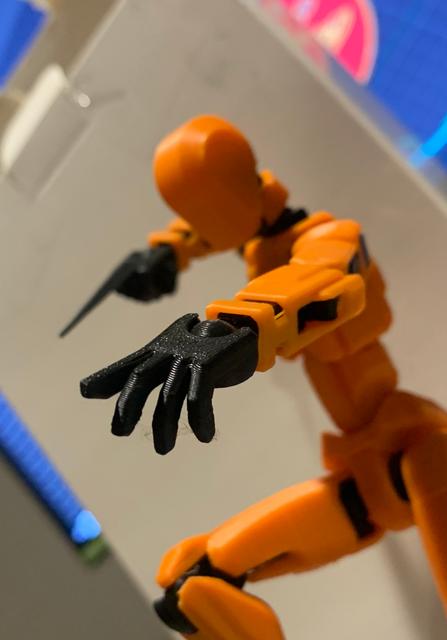 Knife Hands for Dummy 13 3D model thumbnail