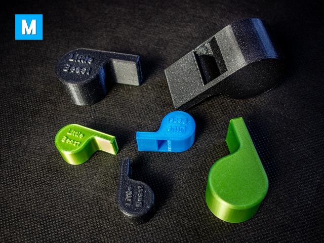 Little Beast / Mini Whistle - 3D Printing Test 3D model thumbnail