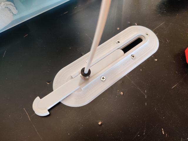 IKEA Lack PTFE fitting / filament guide 3D model thumbnail