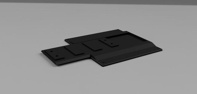Sliding Cover for AirManager V2 3D model thumbnail