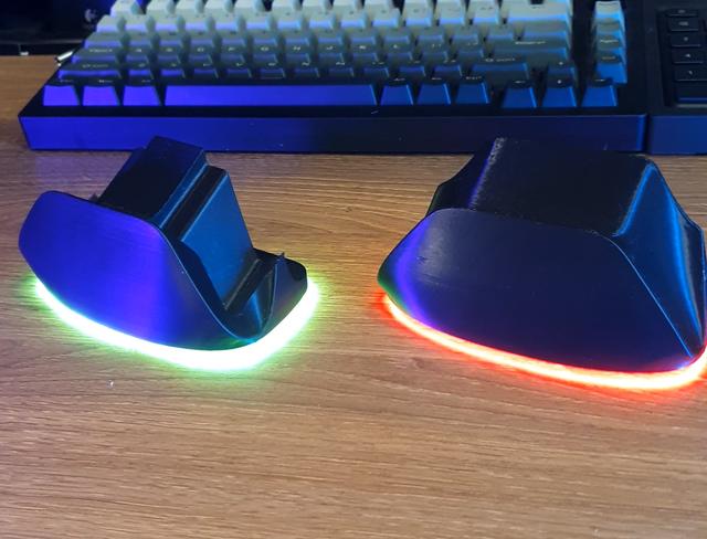 Xbox Controller Stand with LED to Elite Controller version 3D model thumbnail