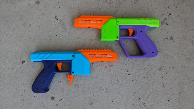 Signet MRL Remix foam dart blaster toy 3D model thumbnail